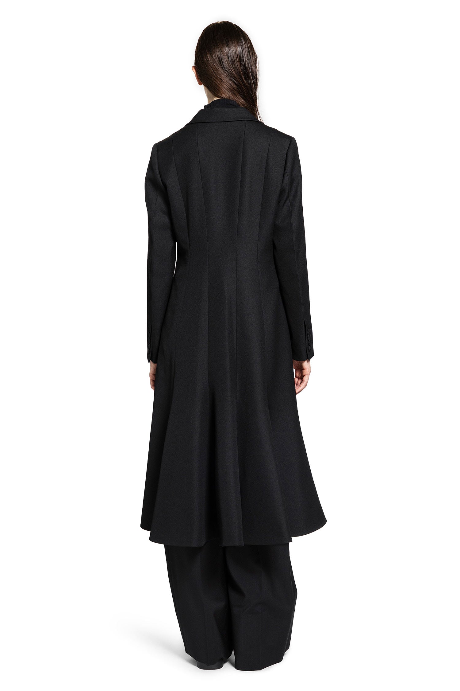 Grain de Poudre Wool Coat