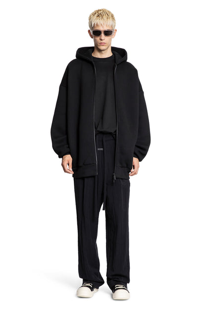 Cotton Nylon Zip-Up hoodie - Antonioli.eu