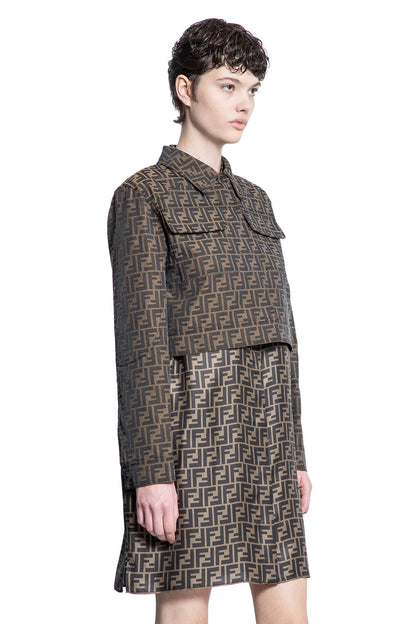 Cropped FF Canvas Blouson - Antonioli.eu