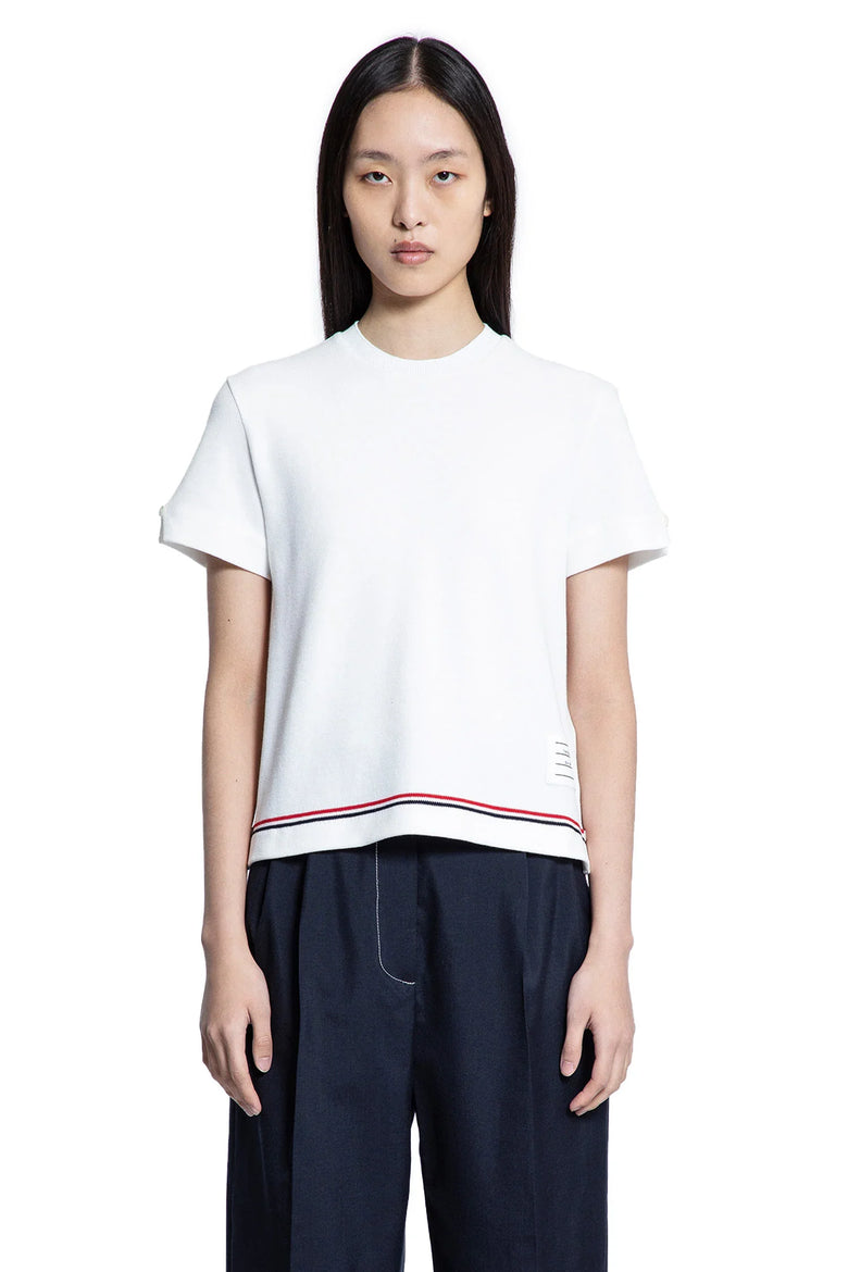Cotton piqué t-shirt - Antonioli.eu