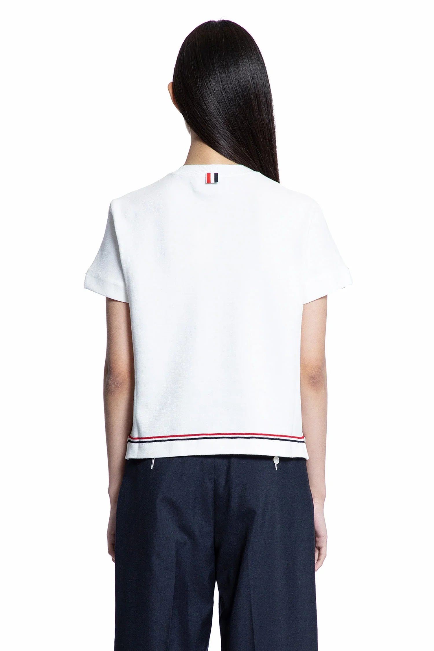Cotton piqué t-shirt - Antonioli.eu