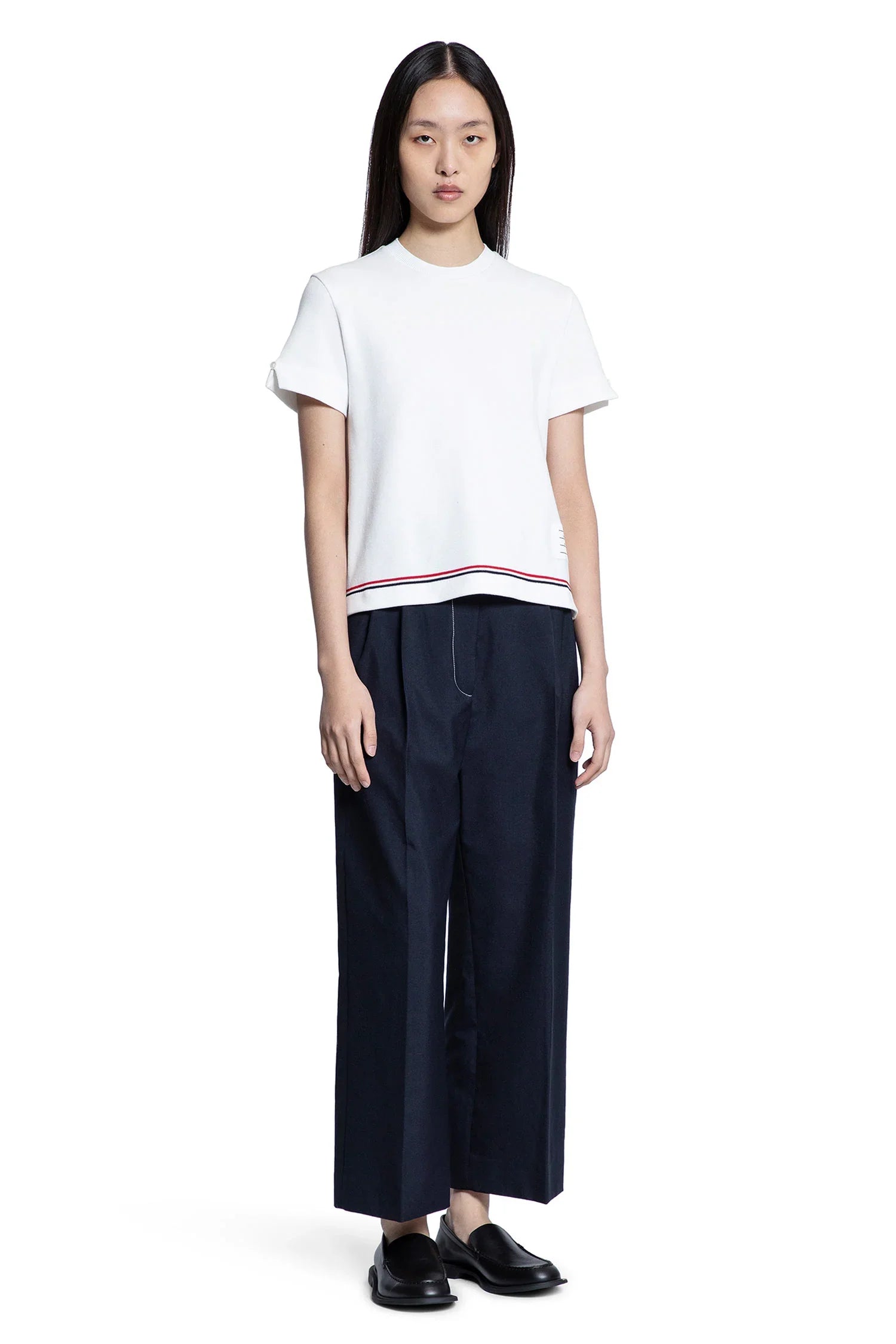 Cotton piqué t-shirt - Antonioli.eu