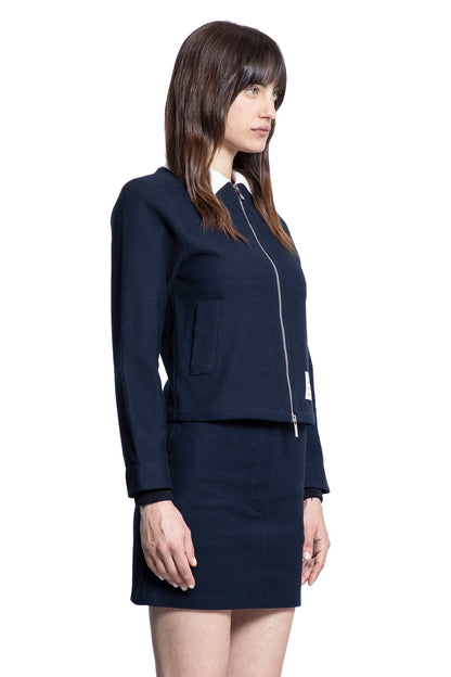Cotton jacket with contrast collar - Antonioli.eu