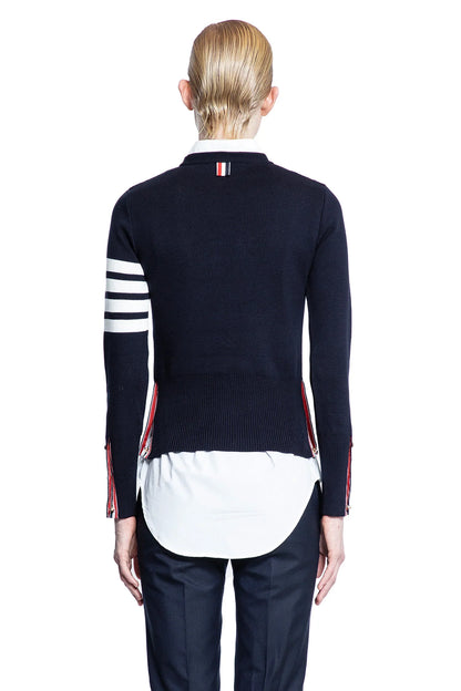 THOM BROWNE WOMAN BLUE KNITWEAR - Antonioli.eu