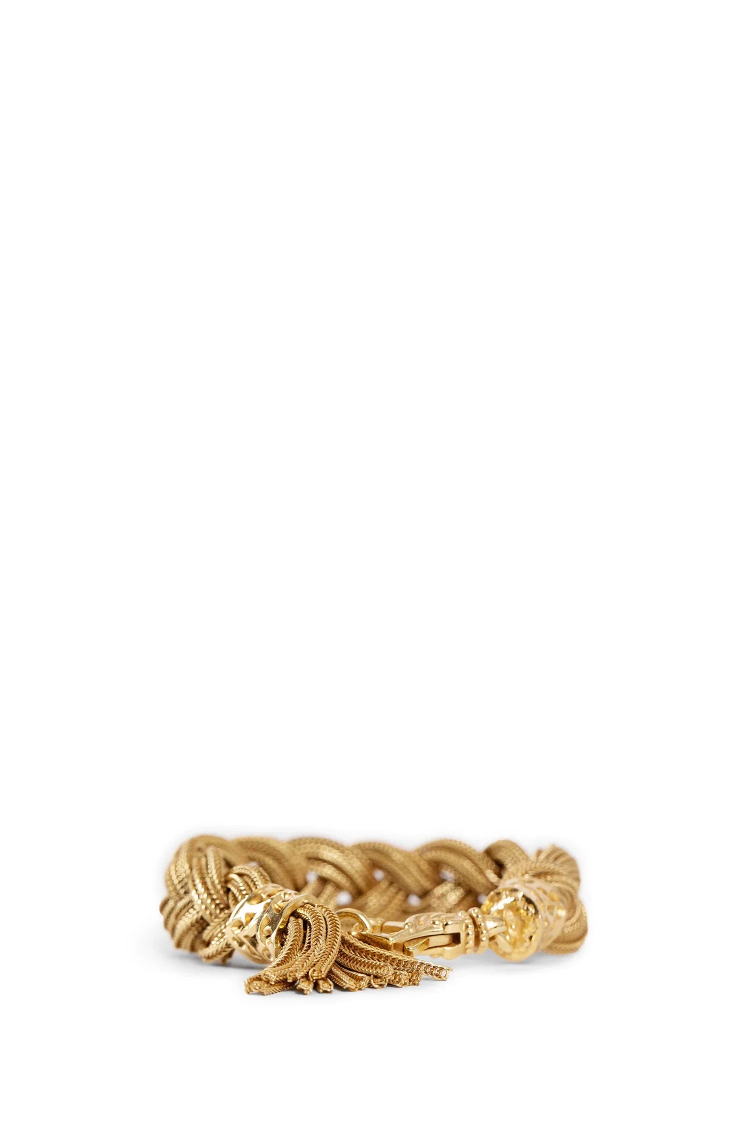 Gold-Plated Braided Bracelet - Antonioli.eu