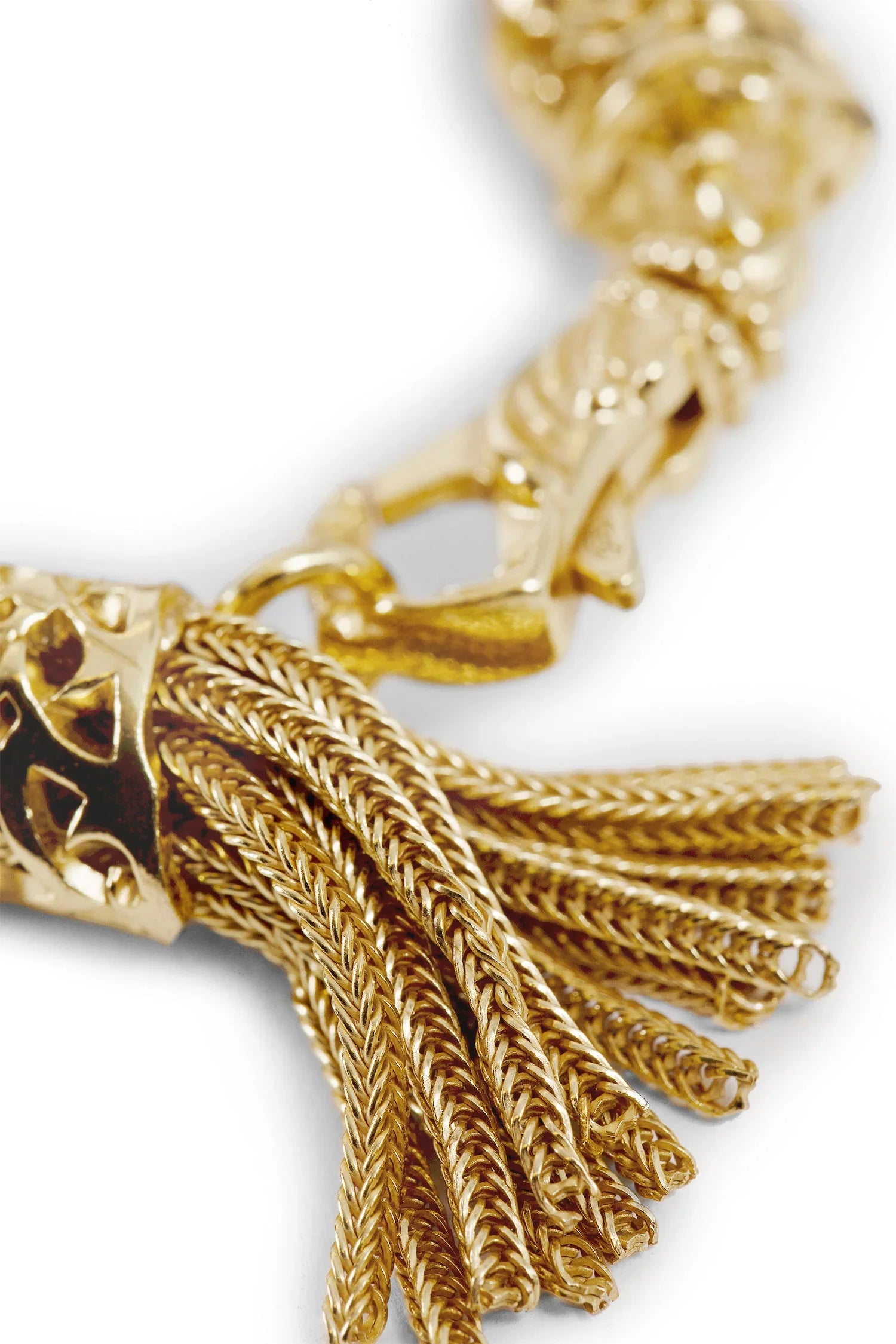 Gold-Plated Braided Bracelet - Antonioli.eu