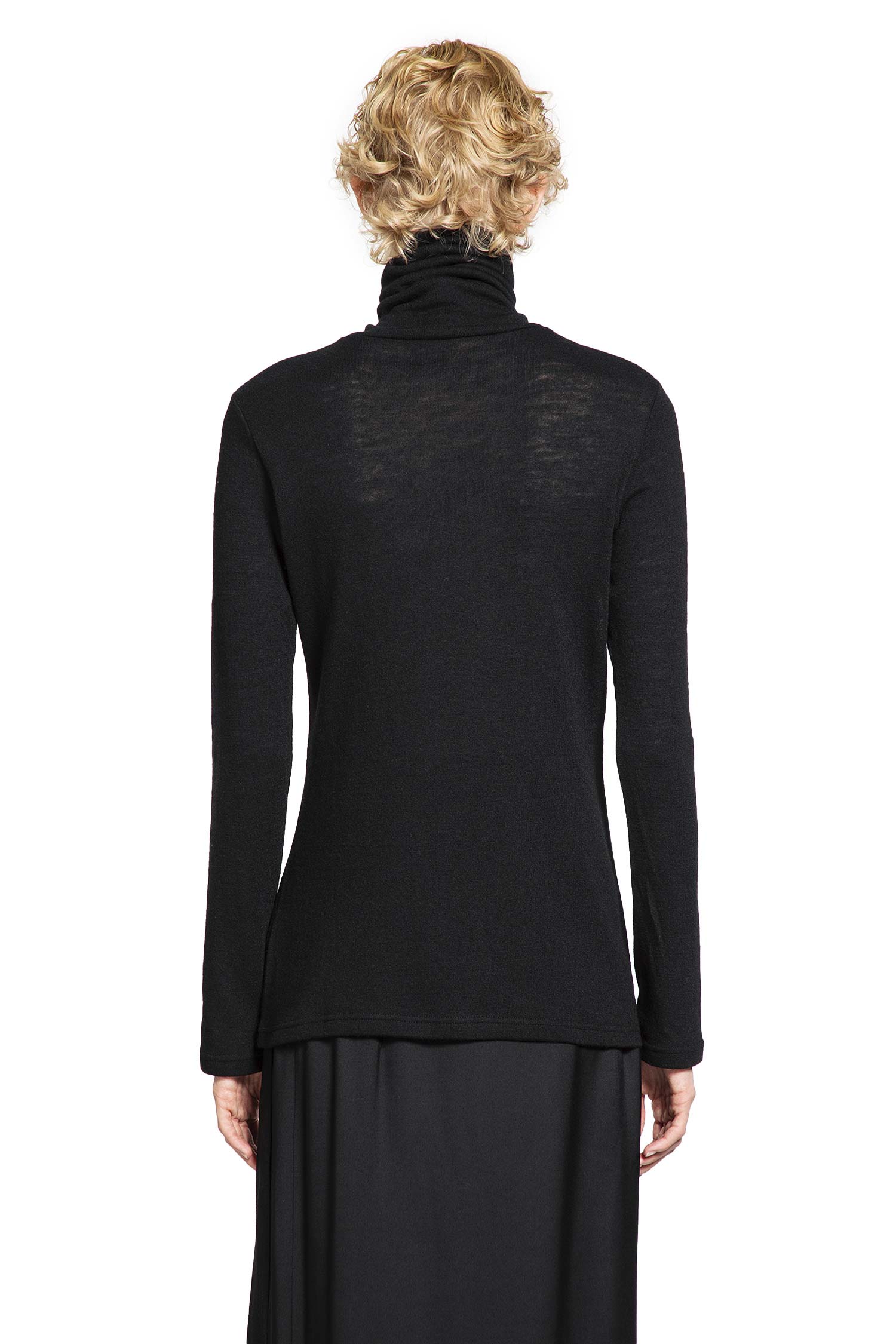 YOHJI YAMAMOTO WOMAN BLACK DRESSES