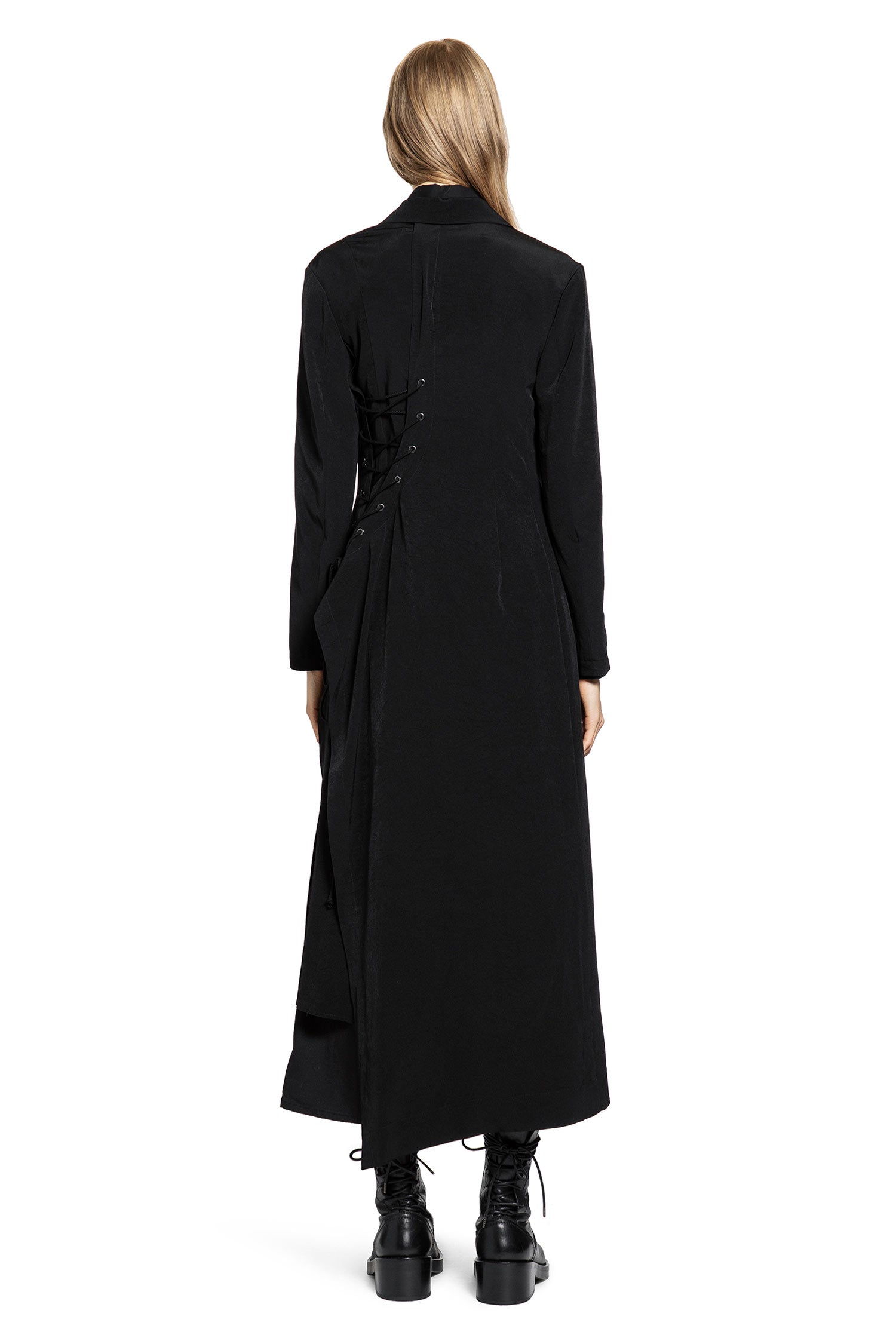 YOHJI YAMAMOTO WOMAN BLACK COATS