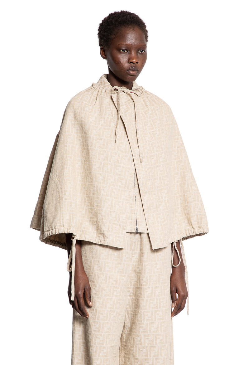 FF Chambray Denim Cape - Antonioli.eu