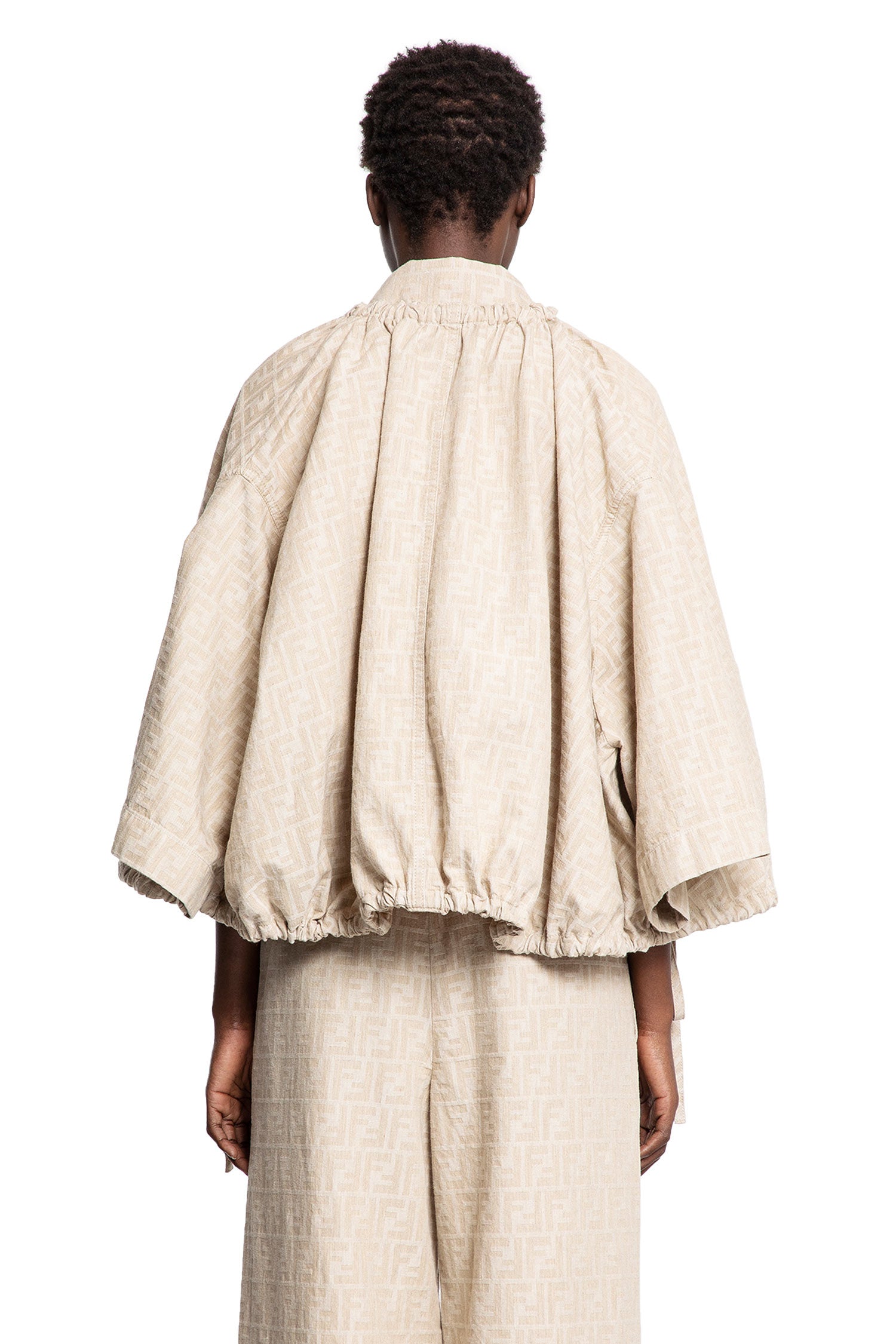FENDI WOMAN BEIGE COATS