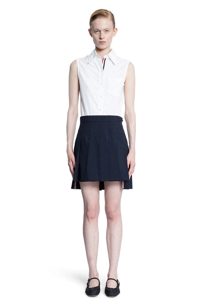 Poplin Sleeveless Shirt - Antonioli.eu