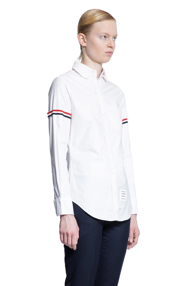 Oxford Armband Round Collar Shirt - Antonioli.eu