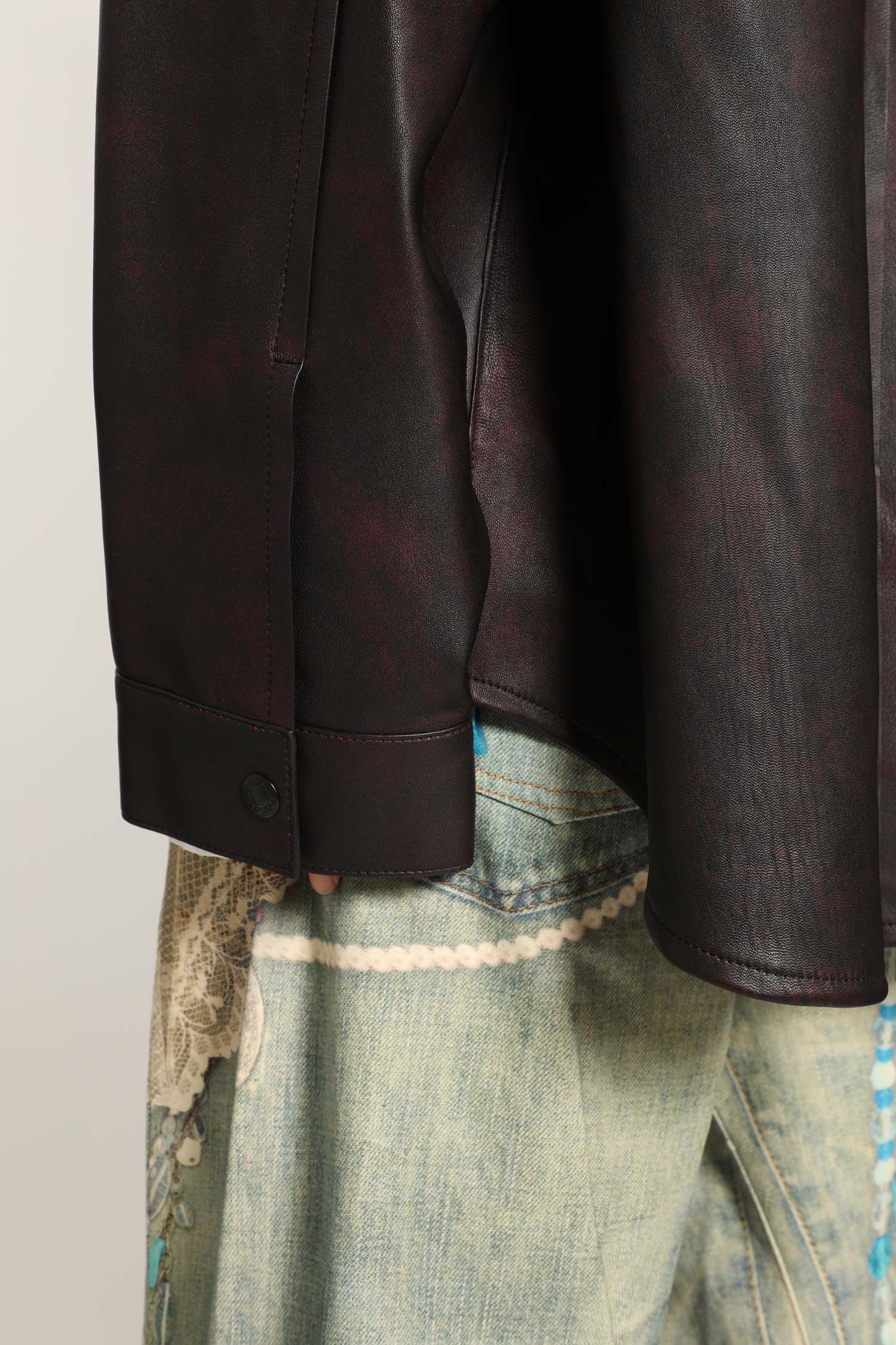 Leather Shirt Jacket - Antonioli.eu