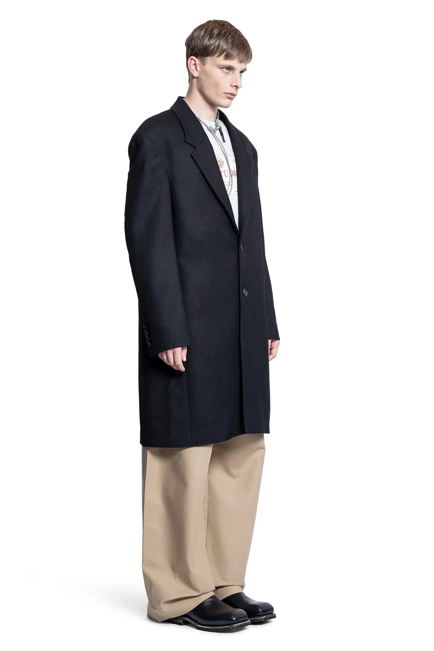 Heavy Tailoring Wool Coat - Antonioli.eu