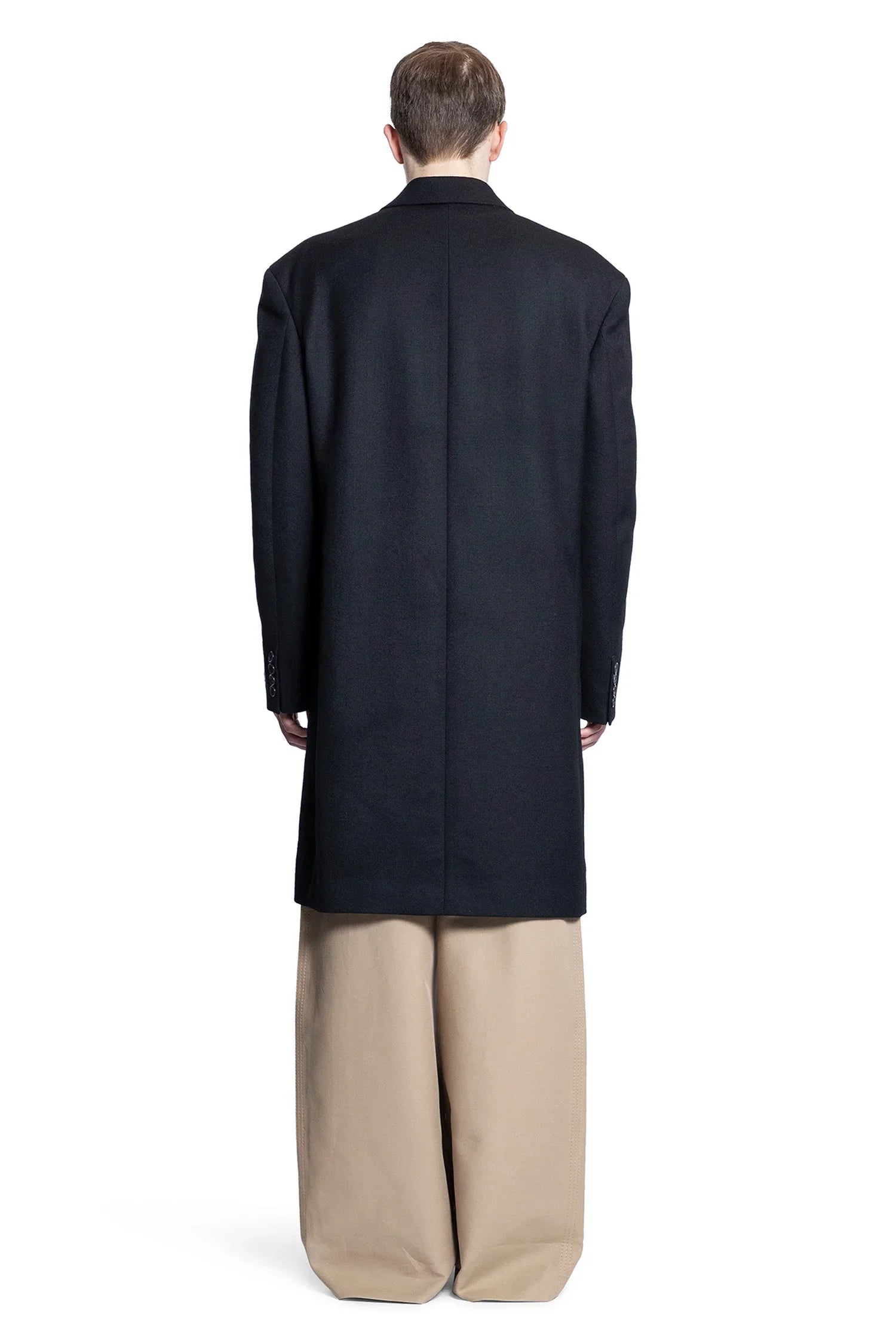 Heavy Tailoring Wool Coat - Antonioli.eu