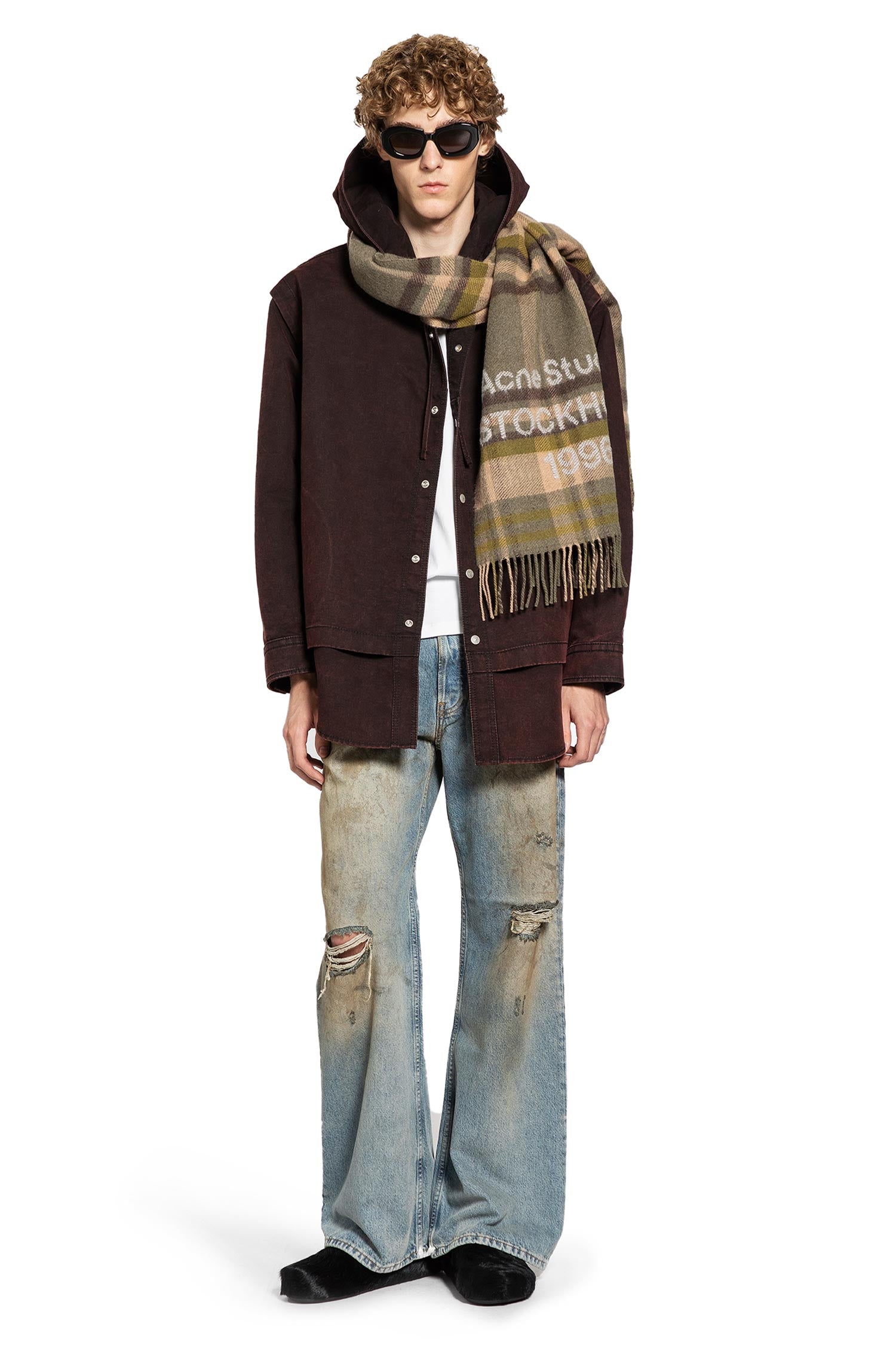 Layered Hooded Jacket - Antonioli.eu