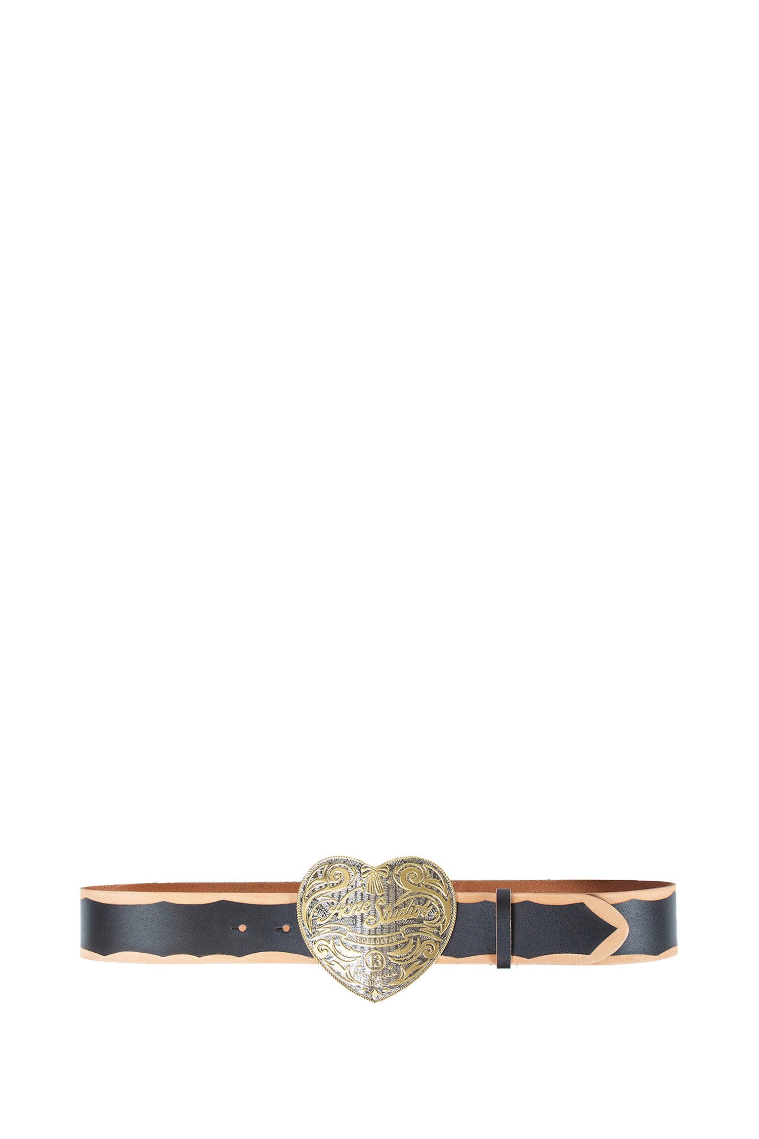 Heart Logo Buckle Belt