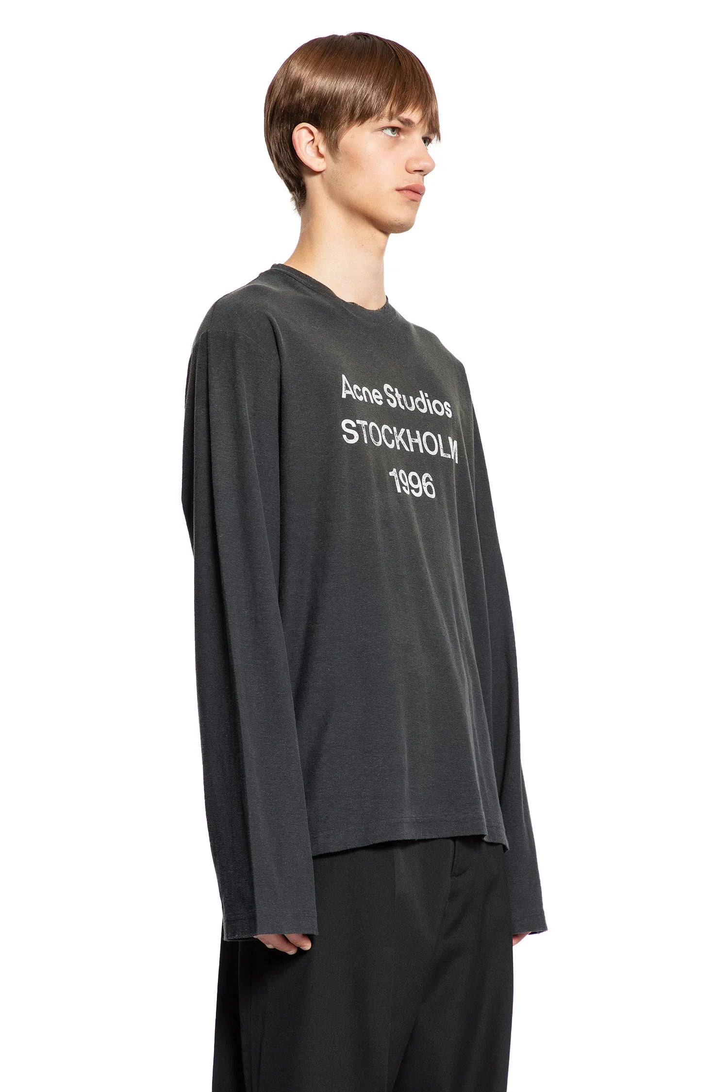 ACNE STUDIOS MAN BLACK T-SHIRTS & TANK TOPS - Antonioli.eu