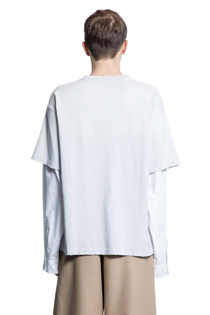 Layered Logo Long Sleeve T-Shirt - Antonioli.eu
