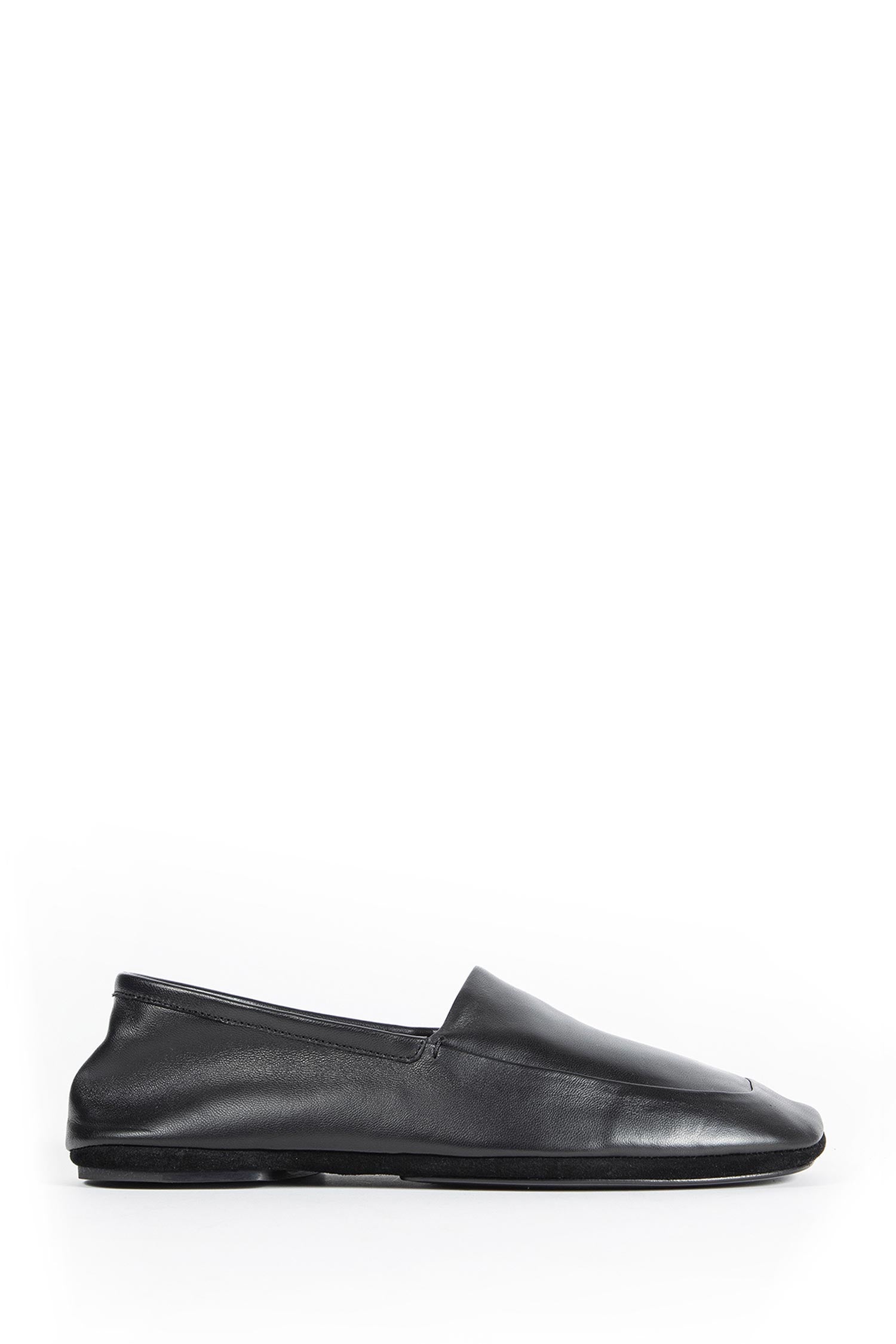 LEMAIRE MAN BLACK LOAFERS & FLATS