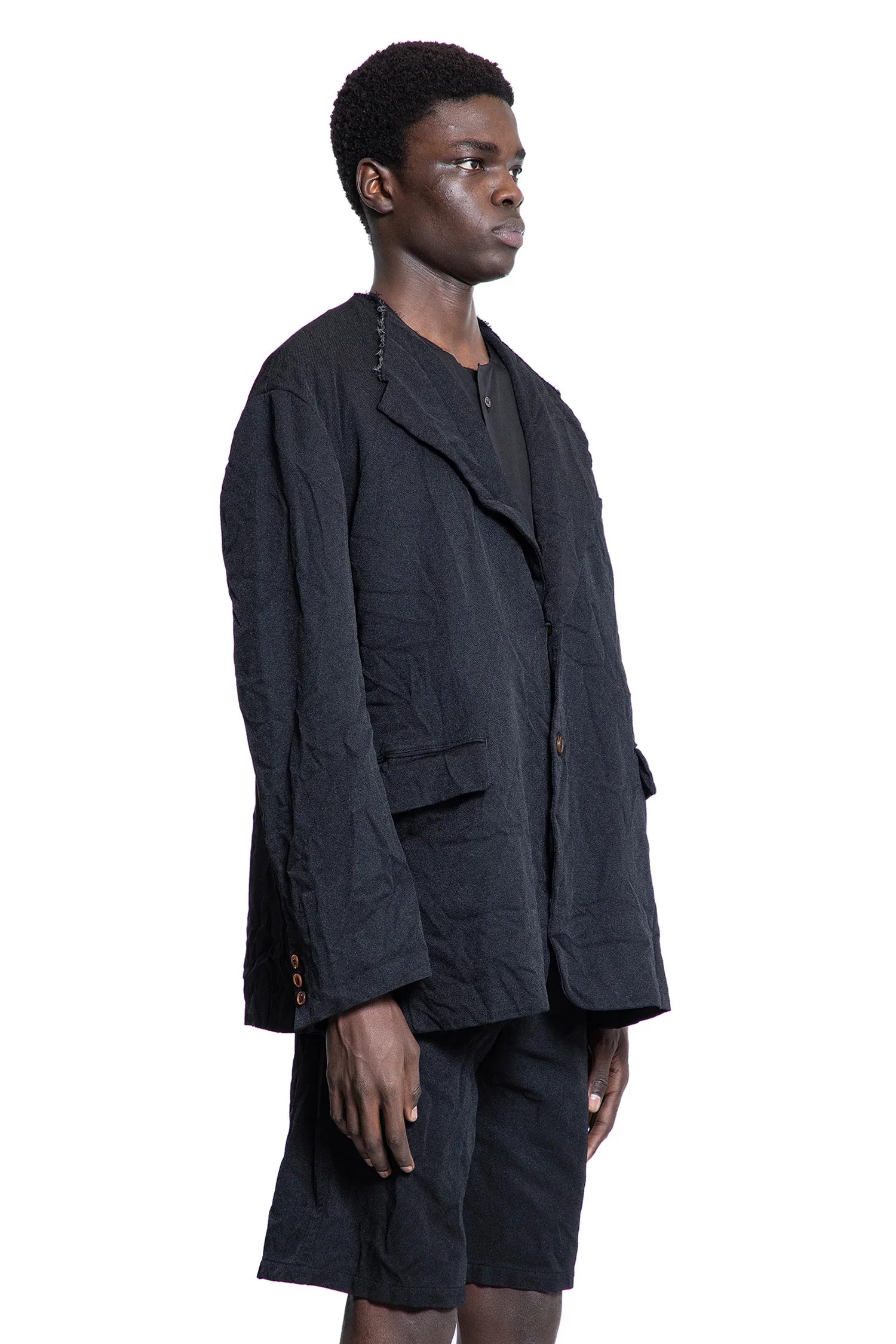 COMME DES GARCONS SHIRT MAN BLACK BLAZERS - Antonioli.eu