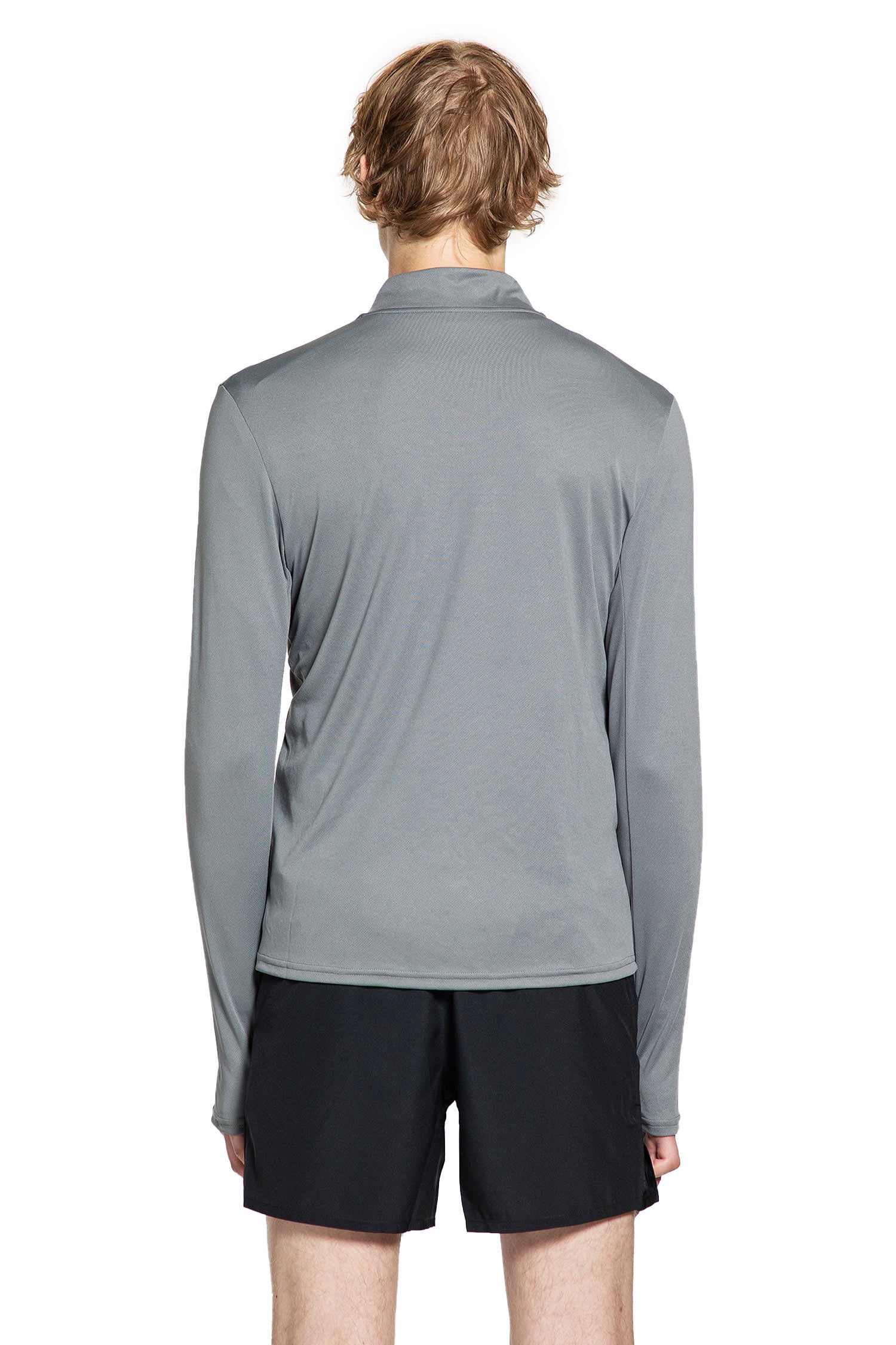 NIKE MAN GREY T-SHIRTS & TANK TOPS