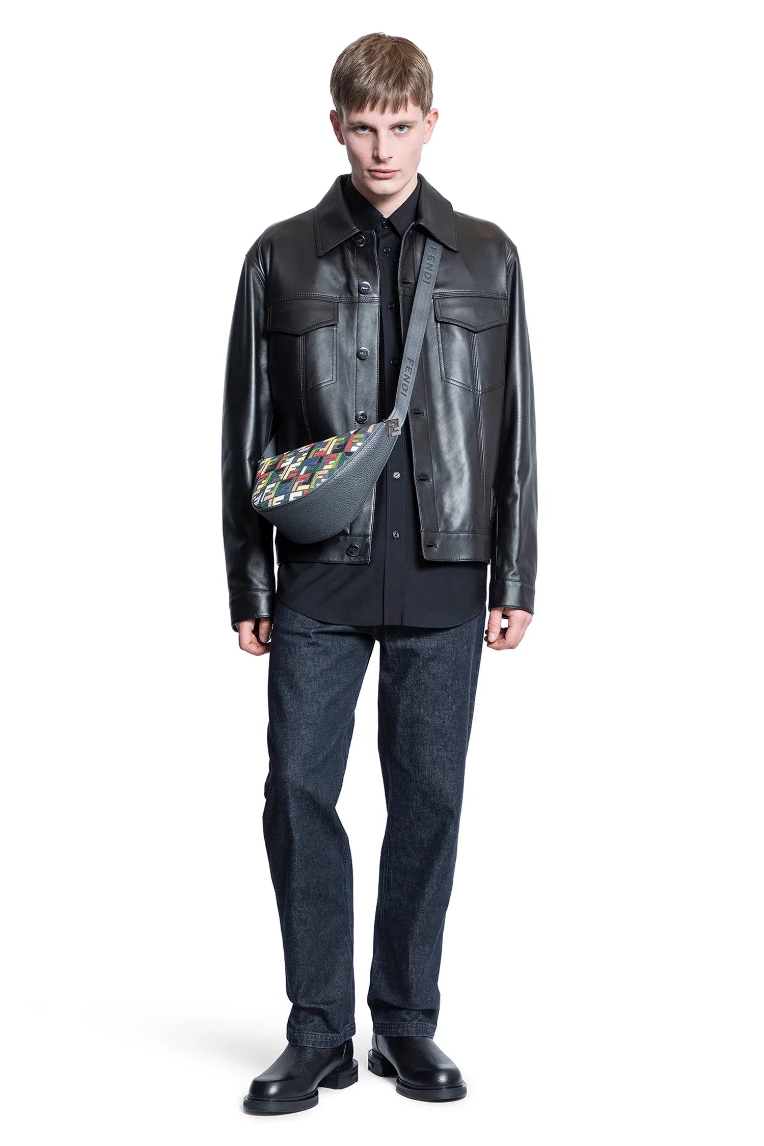 Lightweight Wool Button-Down Shirt - Antonioli.eu