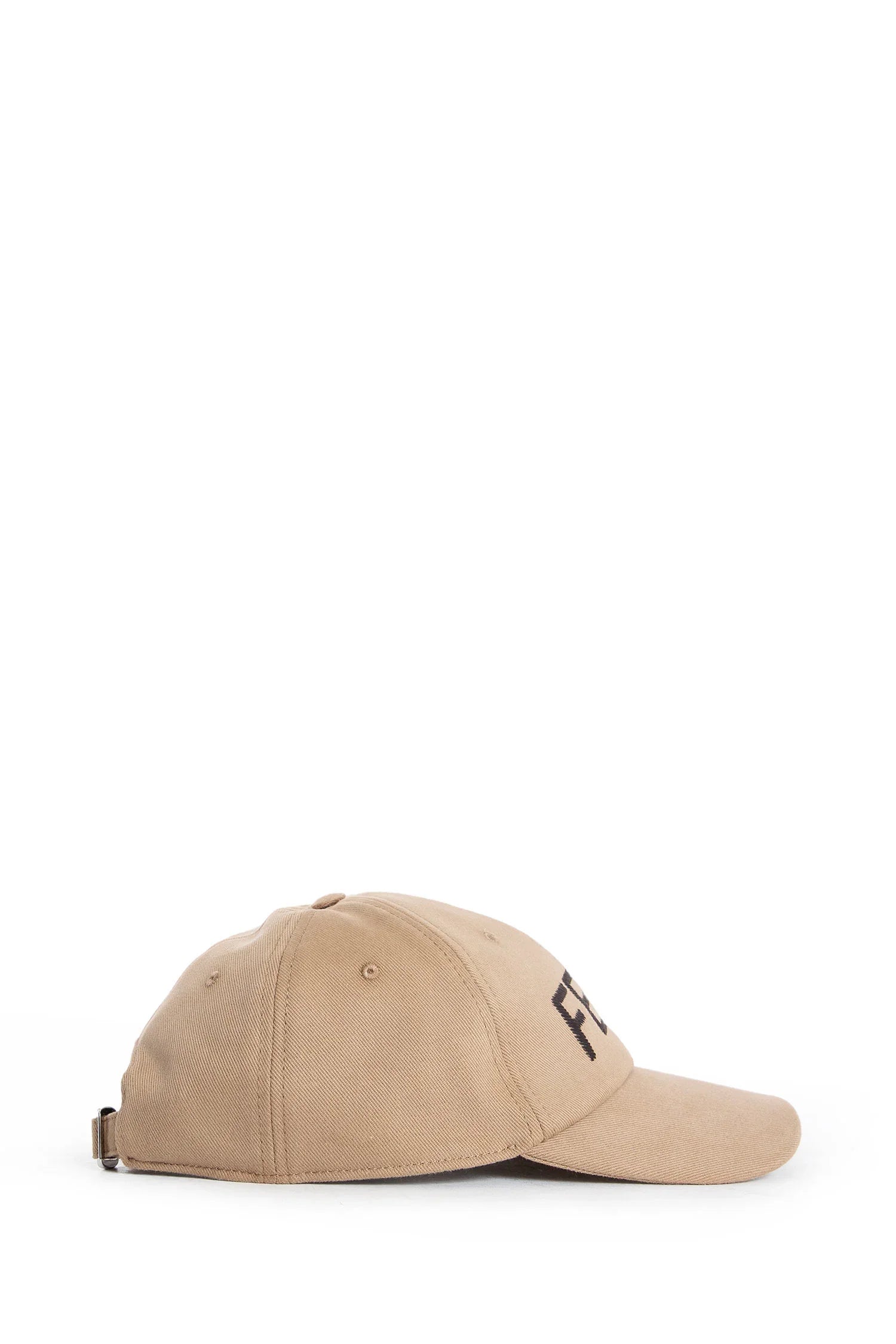 Cotton Canvas Logo Baseball Cap - Antonioli.eu