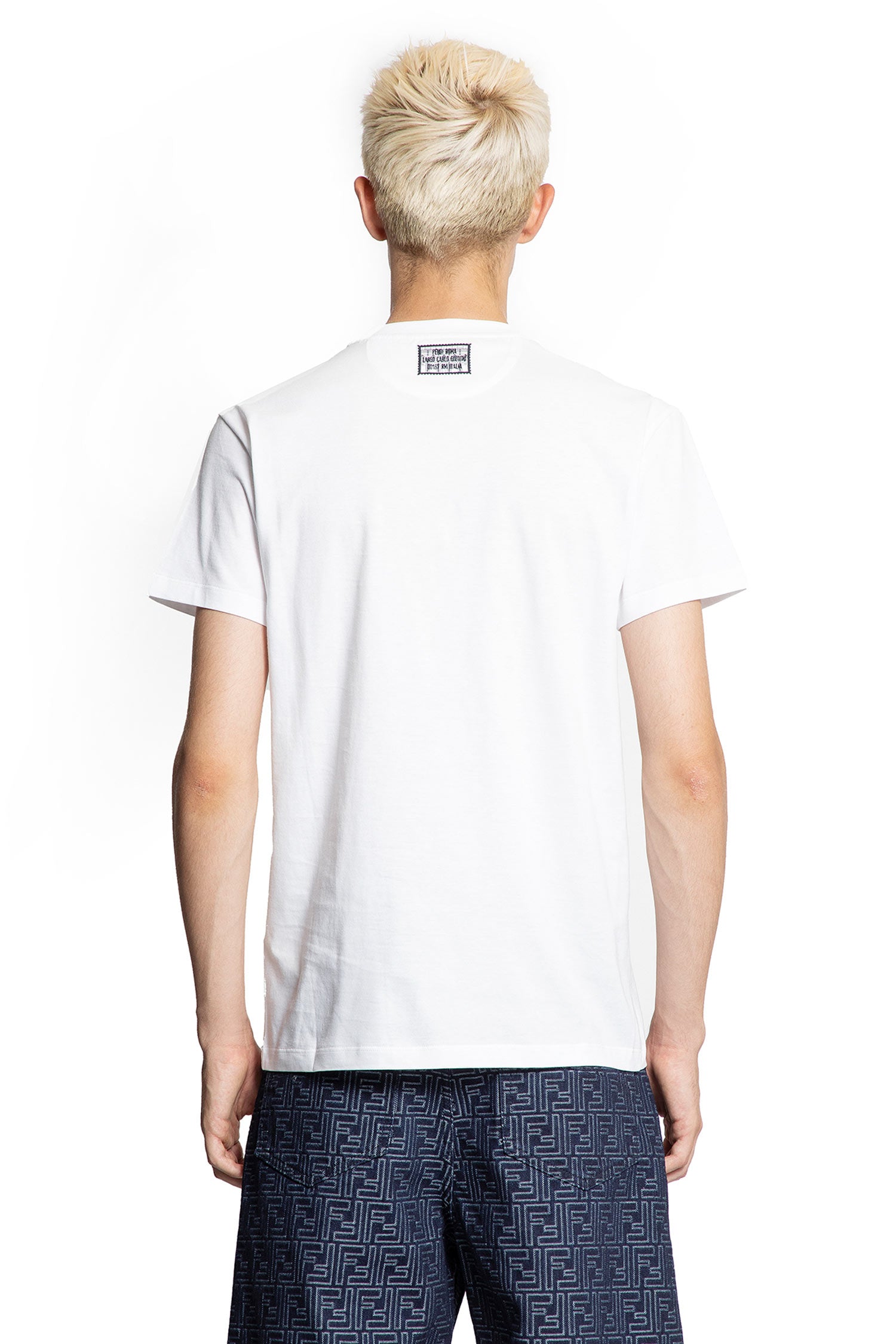 FF Stamp Cotton T-Shirt - Antonioli.eu