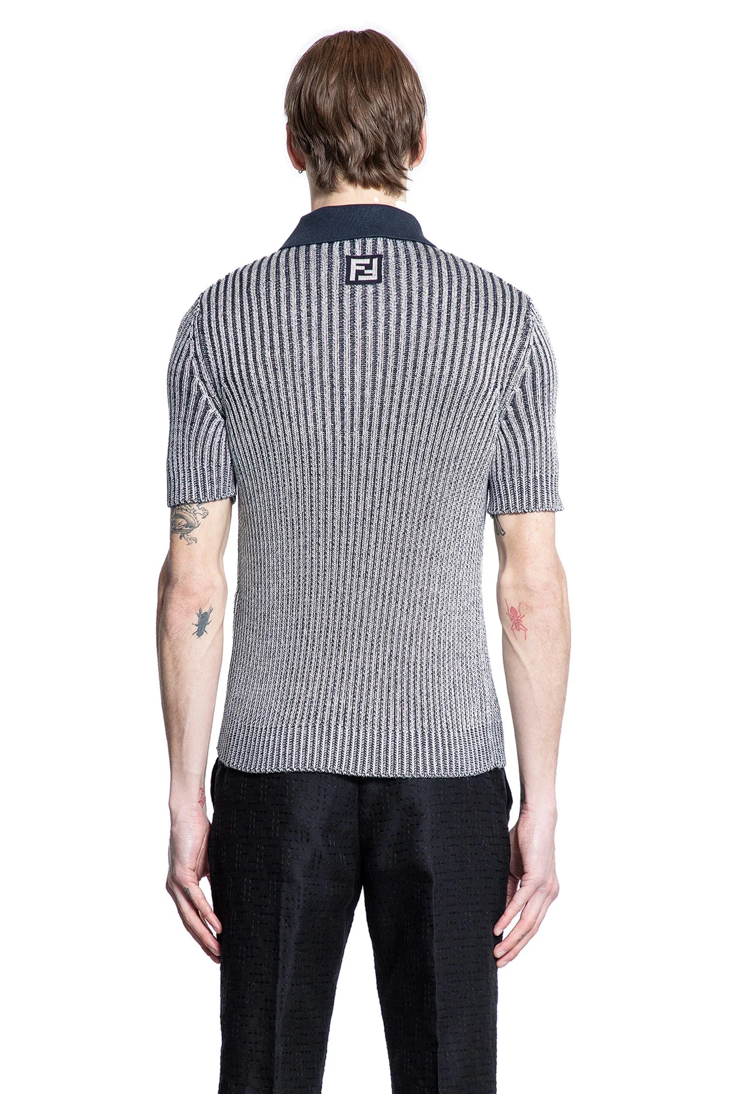 Cotton and Viscose Polo Shirt - Antonioli.eu