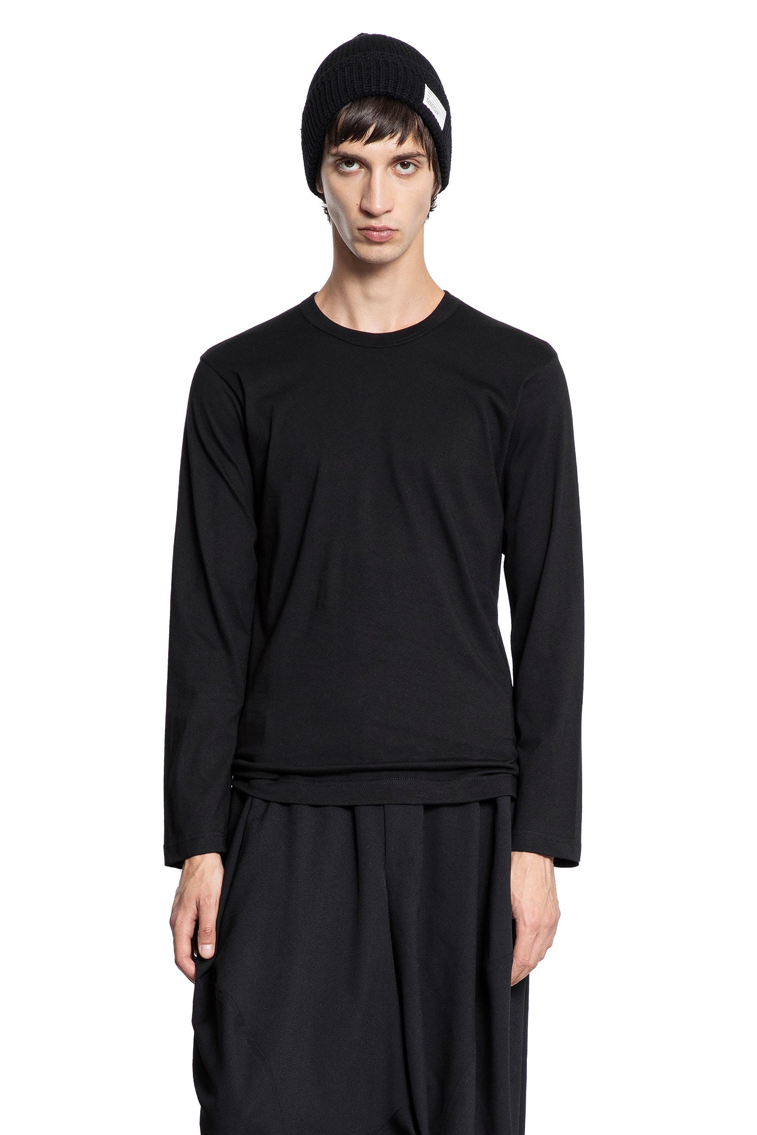 Cotton Jersey Forever Long Sleeve T-Shirt - Antonioli.eu