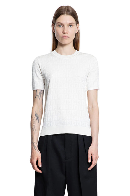 FF Viscose Cotton Knit Top - Antonioli.eu