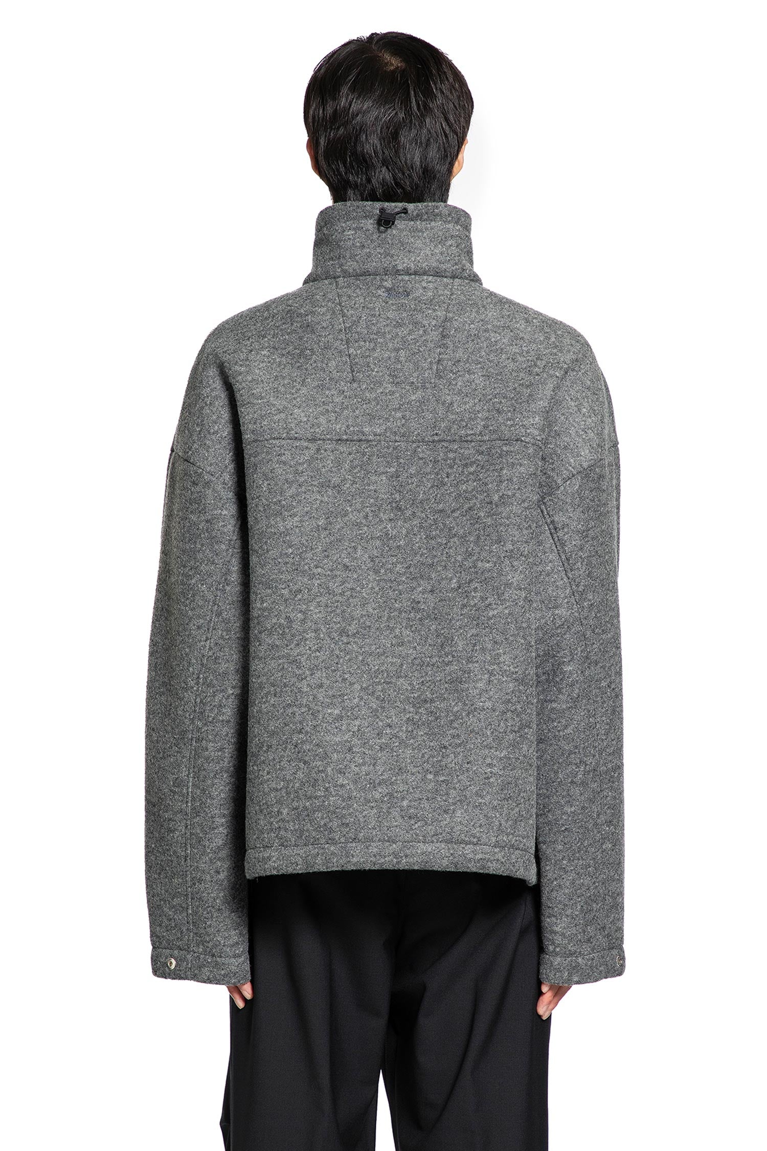 Felt Zip-Up Jacket - Antonioli.eu