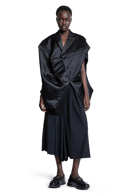 Sculptural Lady's Satin Blazer - Antonioli.eu