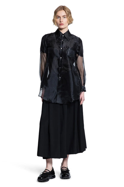 Asymmetric Nylon Mesh T-Shirt - Antonioli.eu