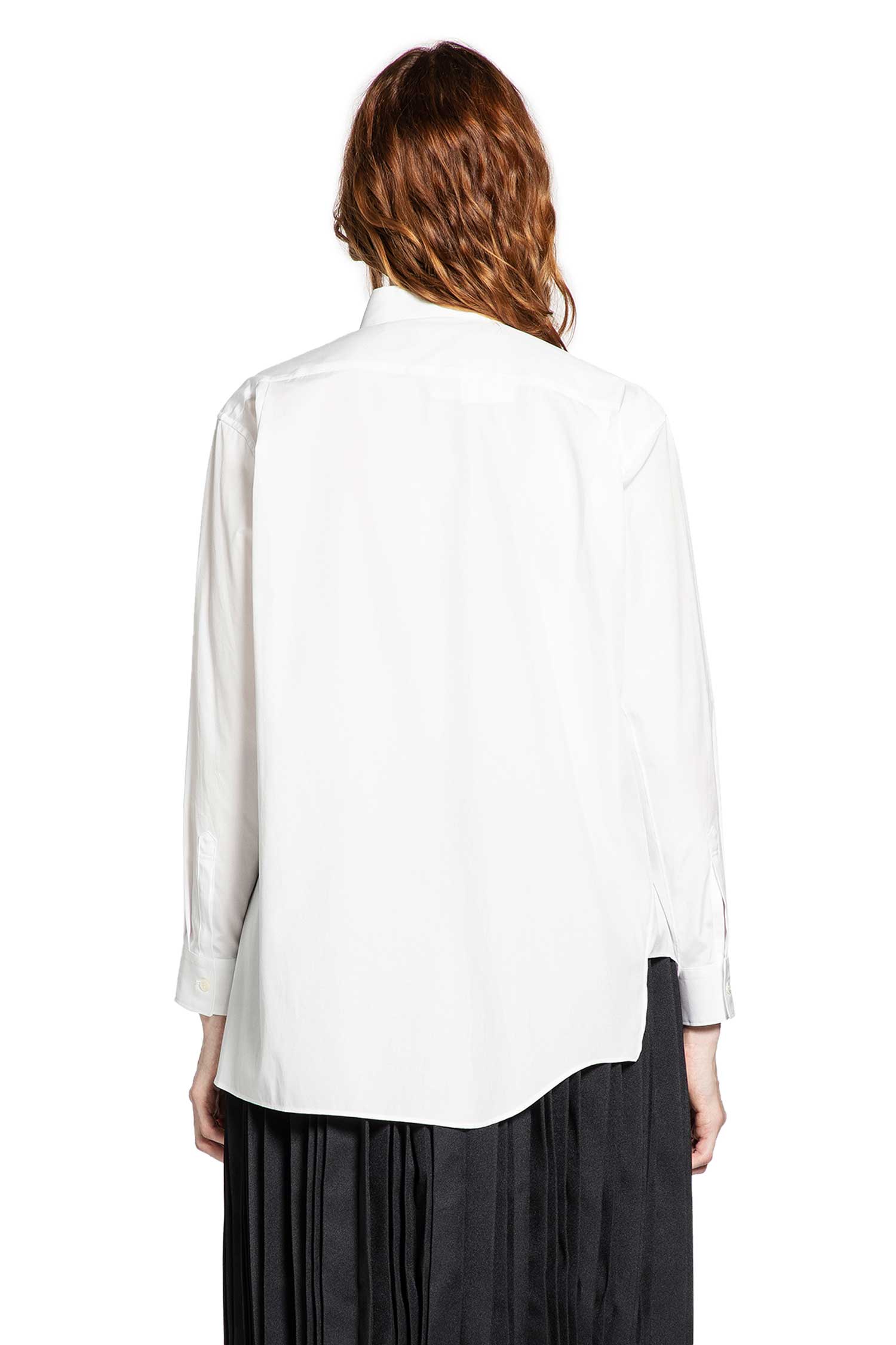 Asymmetric Cropped Pocket Shirt