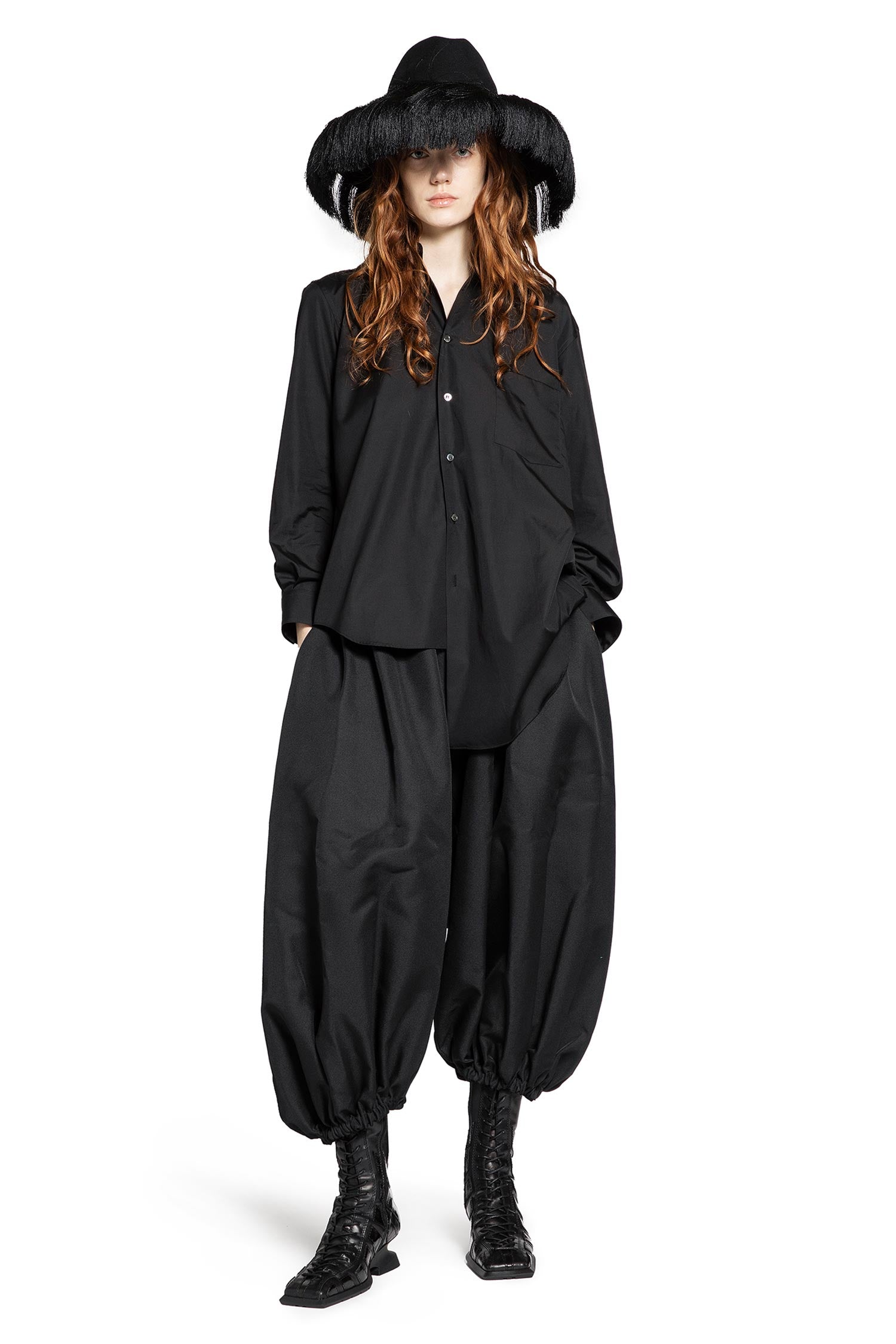 Spliced Nylon Pocket Shirt