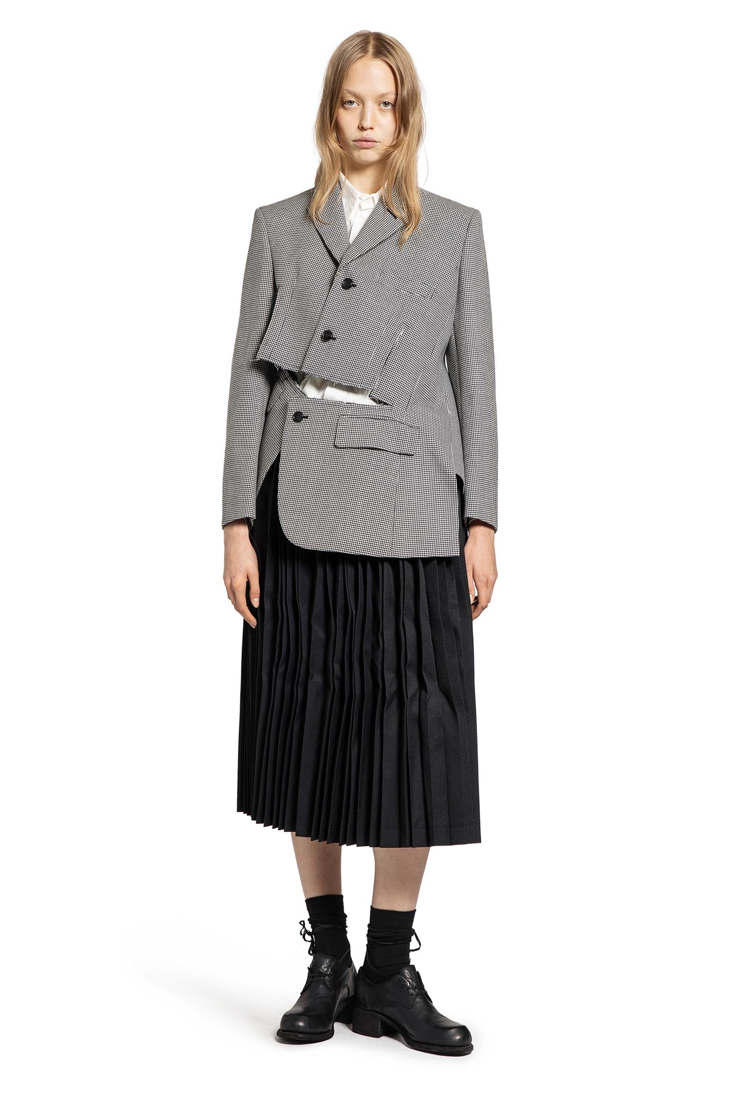COMME DES GARCONS WOMAN BLACK&WHITE JACKETS