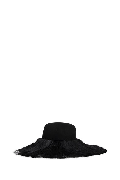 Fringed Wool Hat - Antonioli.eu
