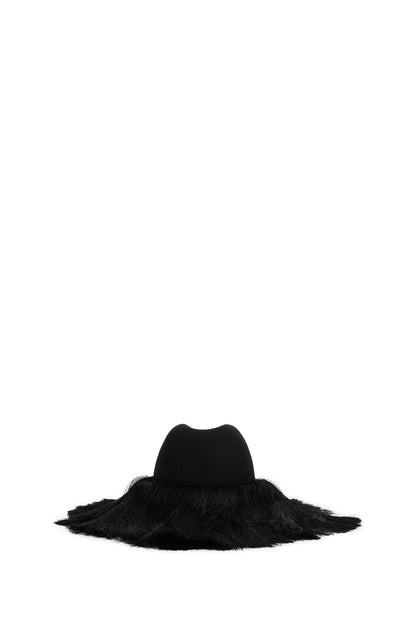 Fringed Wool Hat - Antonioli.eu