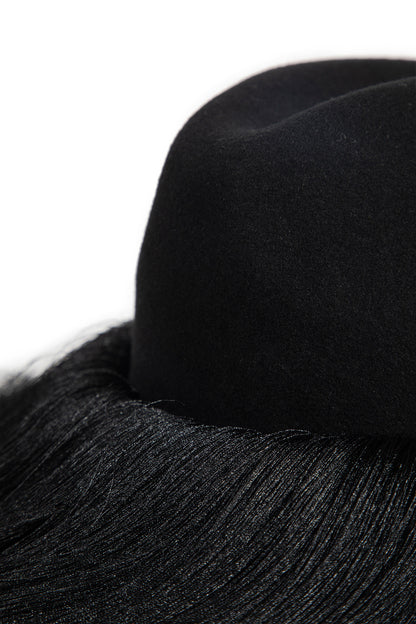 Fringed Wool Hat - Antonioli.eu