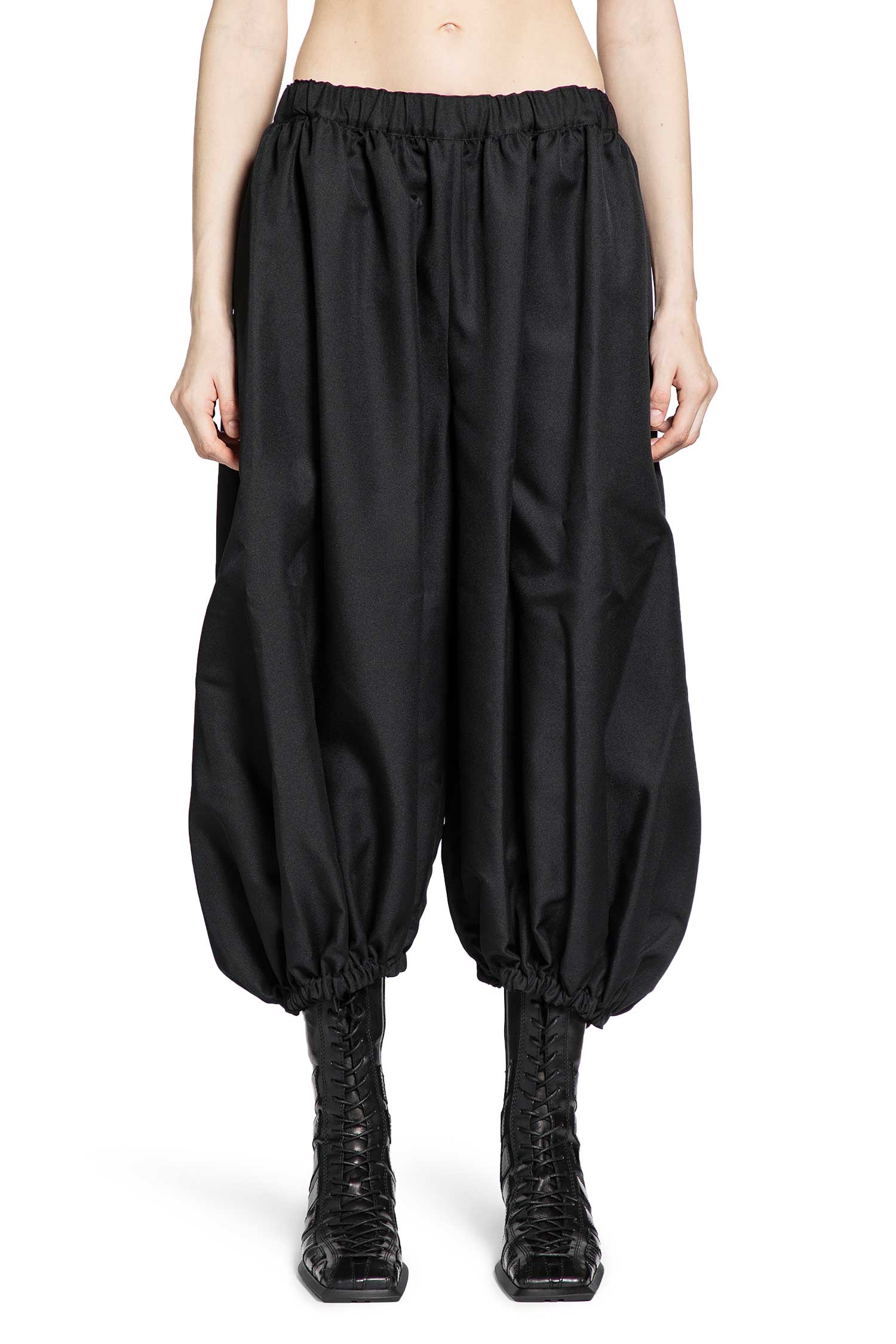 Nylon Twill Balloon Pants