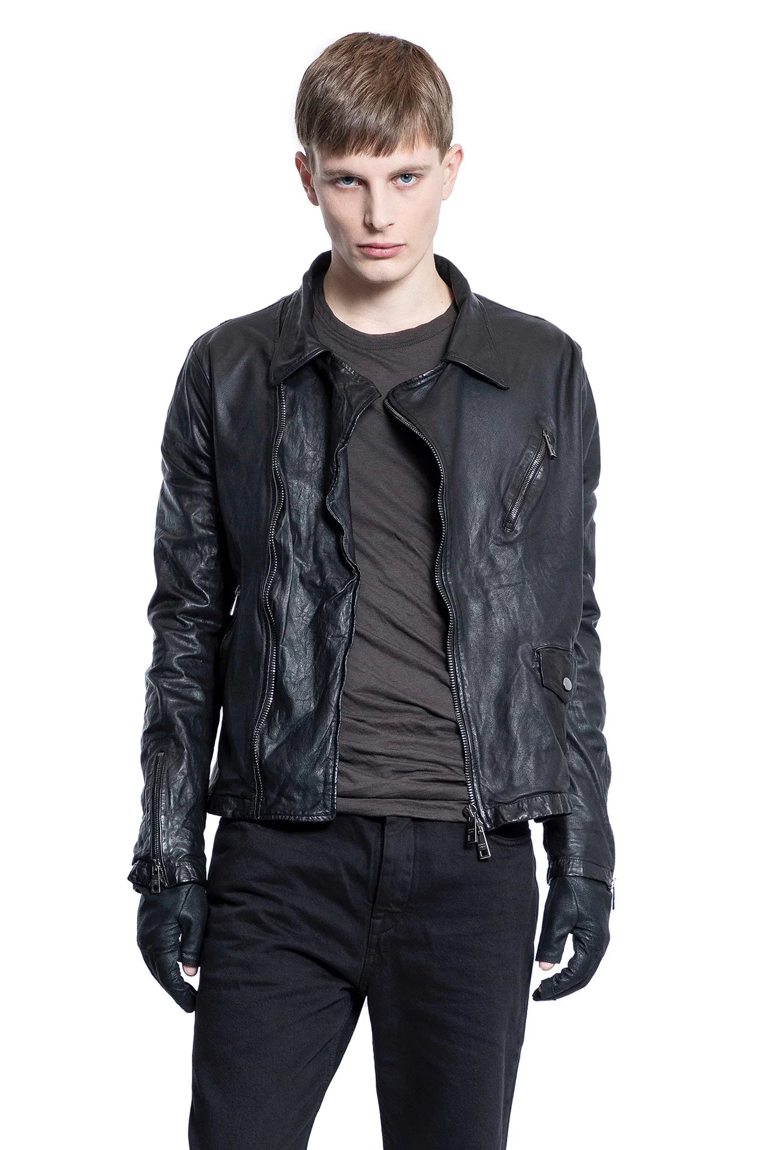 Vegetan Lambskin Biker Jacket – Antonioli.eu