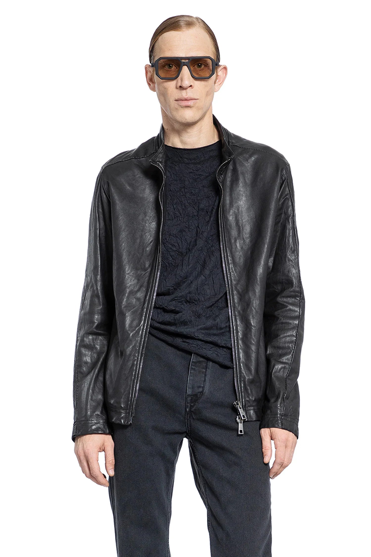 Vegetable Tanned Biker Jacket - Antonioli.eu