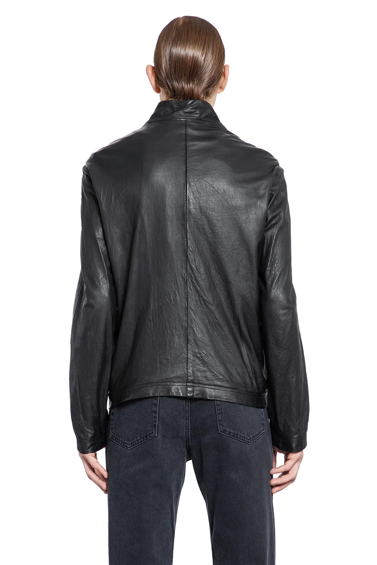 Vegetable Tanned Biker Jacket - Antonioli.eu