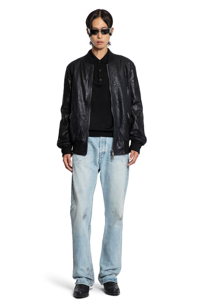 Waxed Lambskin Bomber - Antonioli.eu
