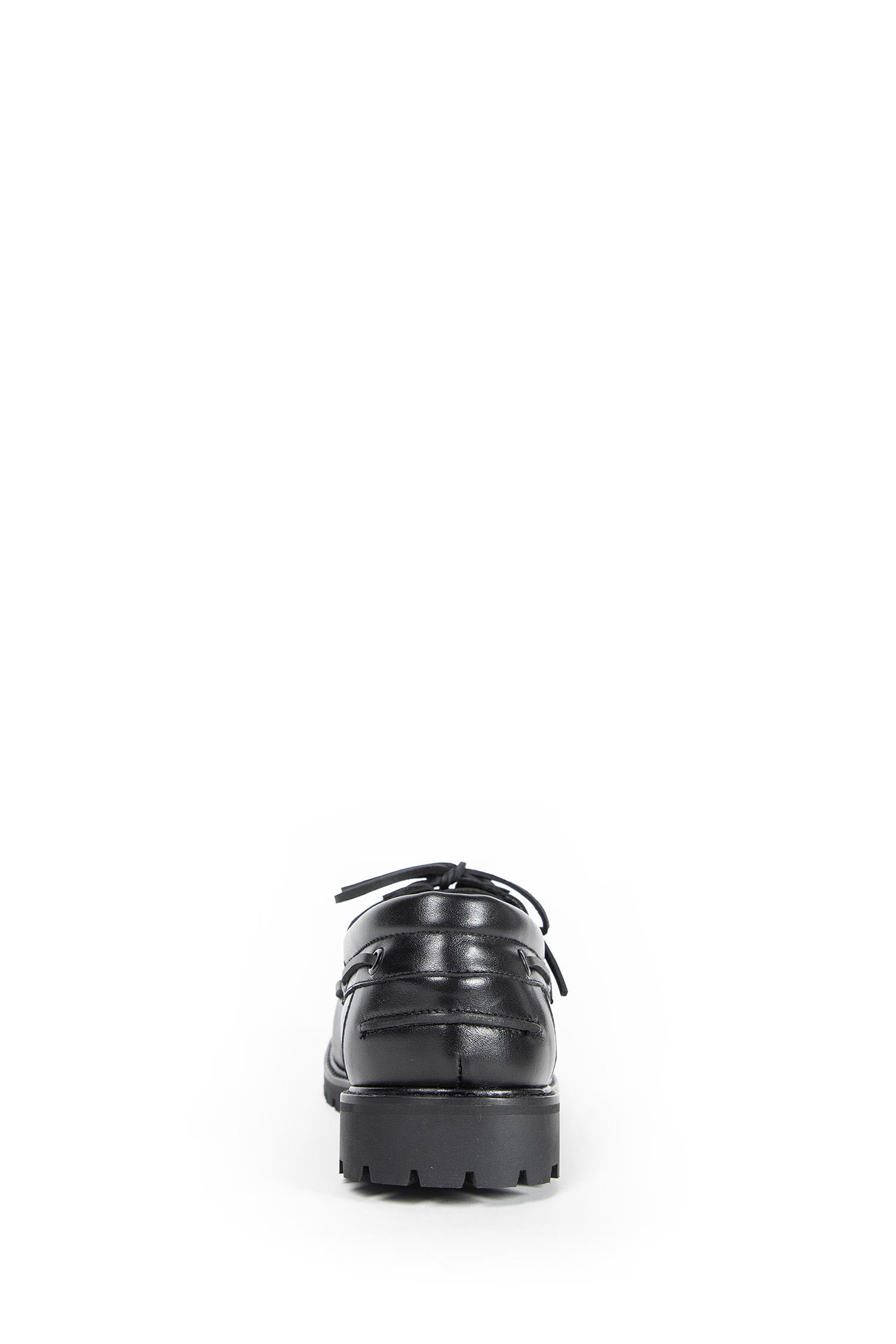STUDIO NICHOLSON MAN BLACK LACE-UPS