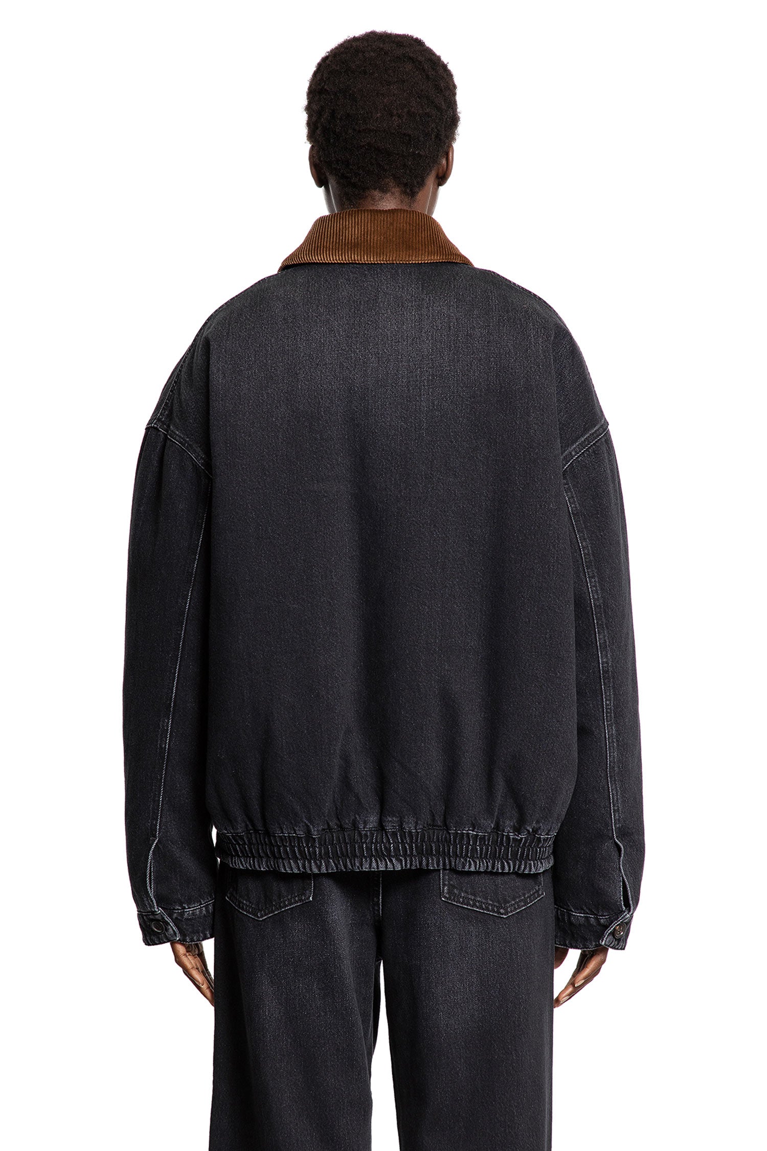 Denim and Corduroy Blouson Jacket - Antonioli.eu