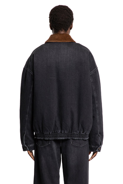 Denim and Corduroy Blouson Jacket - Antonioli.eu