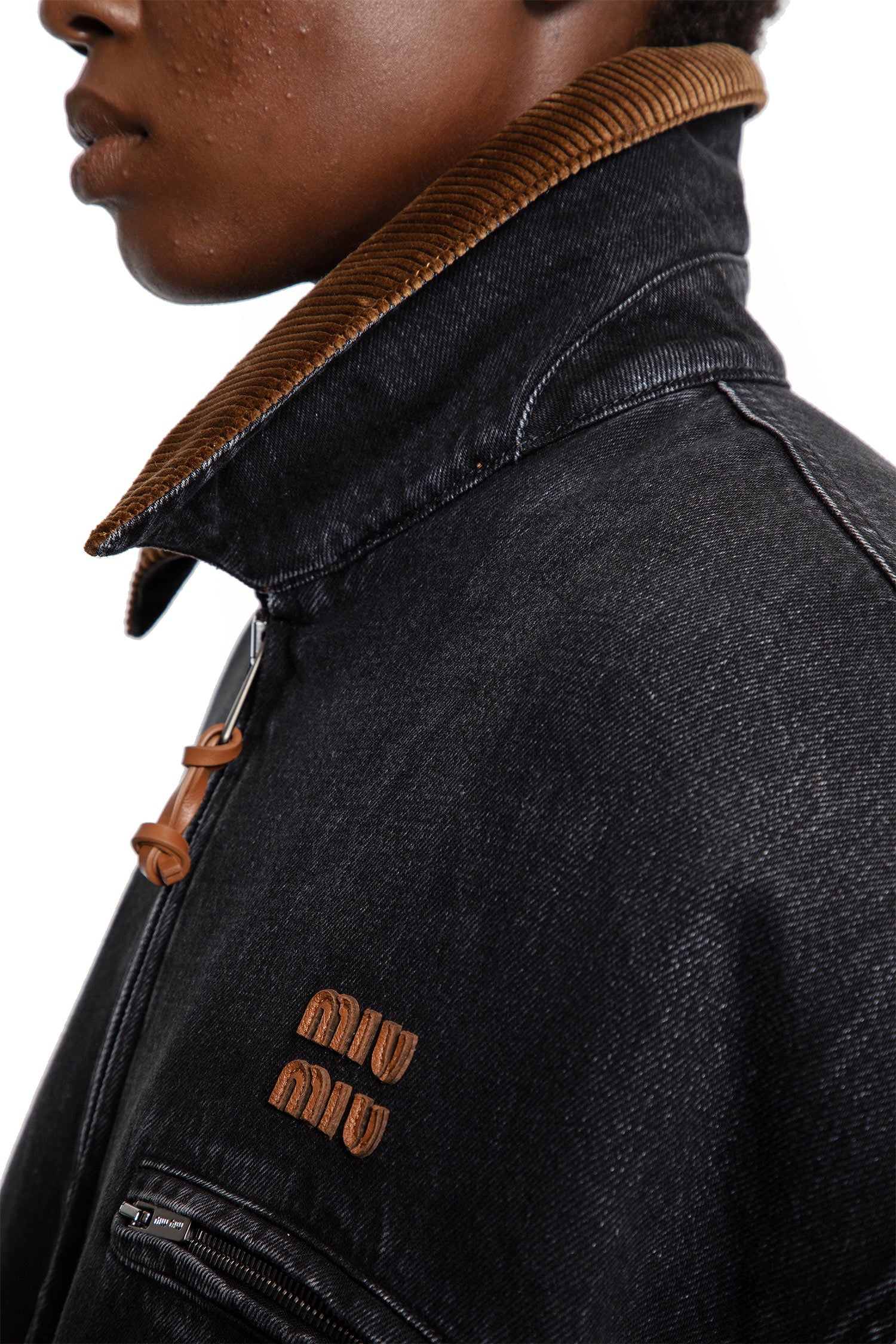 Denim and Corduroy Blouson Jacket - Antonioli.eu